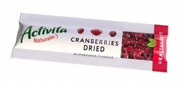 Клюква сушеная Activita Healthy Fruit 30 г (4820075509415) 1174112 фото