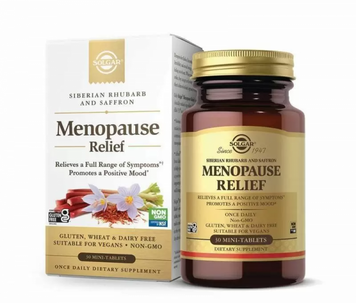 Solgar Menopause Relief Солгар Підтримка при менопаузі 30 таблеток 792014 фото