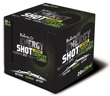 BioTechUSA Energy Shot 20x25 ml Lemon 414521 фото