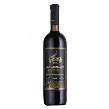 Вино Gocha Кіндзмараулі червоне напівсолодке 0.75л 11-12% (PLK4860053011462) 660569 фото