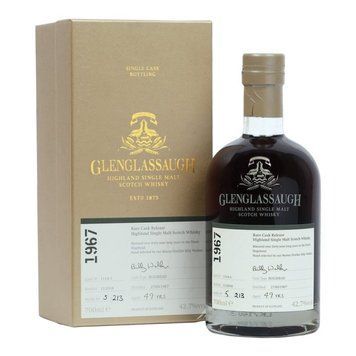 Віскі Glenglassaugh Rare Cask 49 Years Old Cask 1114-1, 1967 (0,7 л) (BW38650) 438411 фото