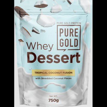 PureGold Whey Dessert 750 g / 25 servings / Tropical Coconut Fusion 1102020 фото