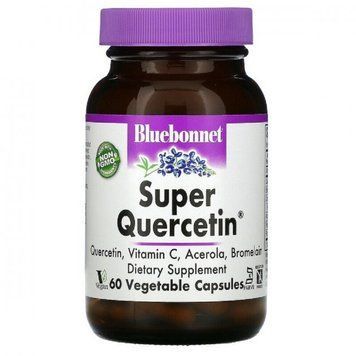 Bluebonnet Nutrition Super Quercetin Кверцетин 30 вегетаріанських капсул 1117176 фото