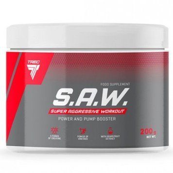 Trec S.A.W. 200 g / 200 servings / Wildberry 784191 фото
