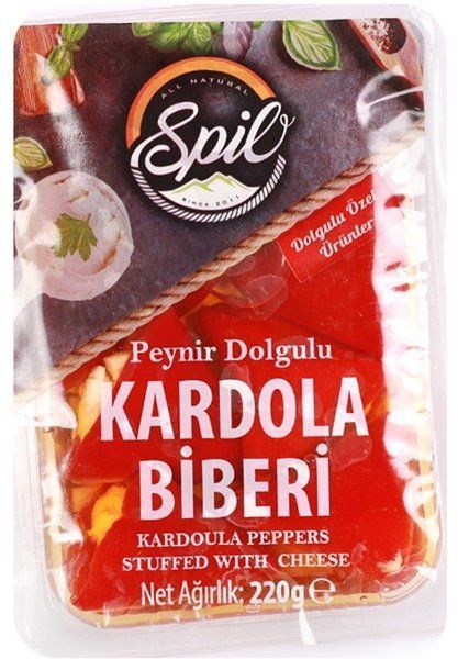 Маринований перець Spilo кардола з бринзою 220 г (8680331340024) 1051912 фото