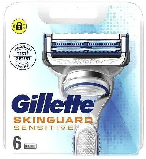 Gillette SkinGuard Sensitive Сменные касеты для бритья 6 шт 1300446 фото