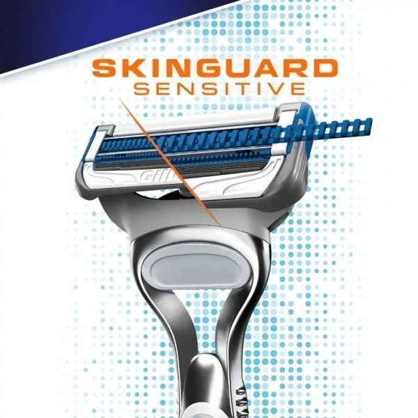Gillette SkinGuard Sensitive Сменные касеты для бритья 6 шт 1300446 фото