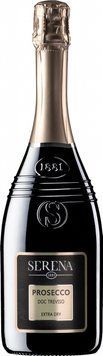Вино ігристе SERENA 1881 Prosecco Spumante DOC Treviso, сухе біле, 0.75л 11% (BDA1SH-SER075-014) 1170204 фото