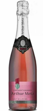 Ігристе вино Arthur Metz Cremant D'Alsace A.Metz 1904 Rose рожеве брют 0.75 л (BWT9130) 1242912 фото