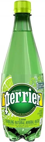 Вода слабоминерализованная Perrier Lime газированная 0.5 л (3179732390714) 1328614 фото