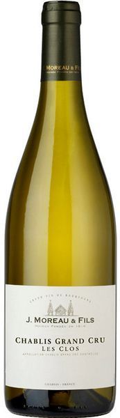 Вино J. Moreau et Fils Les Clos Chablis Grand Cru, біле сухе, 0.75л (WNF3151850027079) 831731 фото