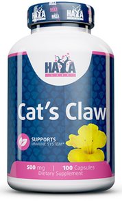 Haya Labs Cat's Claw 3% 500 мг Кошачий коготь 100 капсул 1051892 фото
