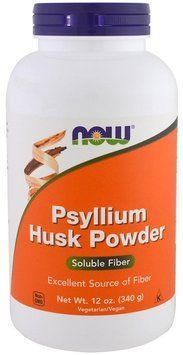 Now Foods Psyllium Husk Powder, 12 oz (340 g) (NOW-05975) 685553 фото
