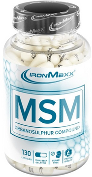 IronMaxx MSM 130 caps / 65 servings 1112566 фото