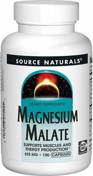 Source Naturals Magnesium Malate, 625mg 100 Tab 417610 фото