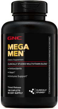 GNC Mega Men 180 caps 460609 фото