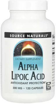 Source Naturals Alpha Lipoic Acid 300 mg - 120 Capsules 1452301 фото