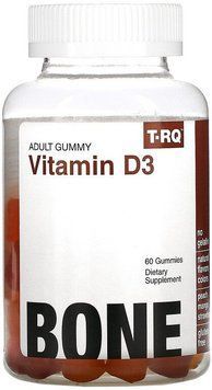 T-RQ Vitamin D3 50 Витамин Д3 вкус персик, манго, клубника 60 жевательных конфет 893772 фото