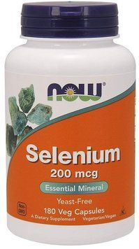Now Foods Selenium 200 mcg 180 вегетарианских капсул (Селен) 523282 фото
