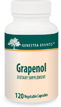 Genestra Brands Grapenol, Antioxidant Support, 120 Vegetarian Capsules (GEN-10170) 655153 фото