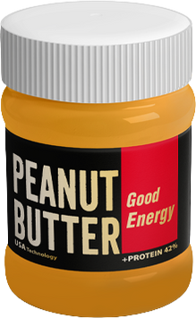 Арахісова паста Good Energy Protein 42% 250 г (4820175572678) 1249996 фото