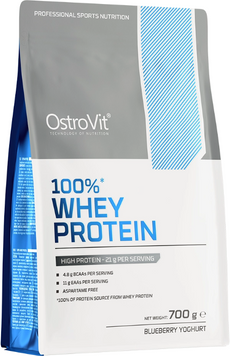 Протеин OstroVit Whey Protein 700 g /23 servings/ Blueberry 537040 фото