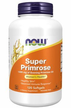 Now Foods Super Primrose 1300mg - 120 softgels 1454315 фото