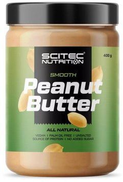 Арахисовое масло Scitec Nutrition Peanut Butter smooth 400 g 998742 фото