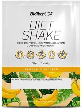 Заменитель питания BioTech Diet Shake 30 g /sample/ Banana 911038 фото