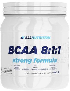 Амінокислота для спорту All Nutrition BCAA 8-1-1 Strong Formula 400 g /40 servings/ Lemon 579761 фото