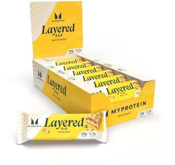 Myprotein Layered Bar - 12x60g White Gold 1462829 фото