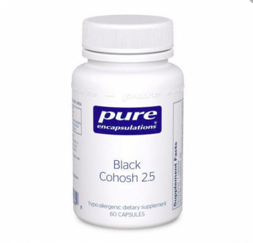 Pure Encapsulations Black Cohosh 2.5 250 mg 120 caps Клопогон 554033 фото