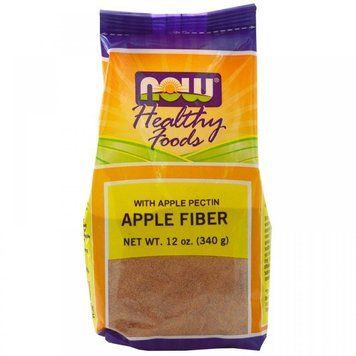 NOW Foods APPLE FIBER POWDER 12 OZ Яблочный пектин 520629 фото