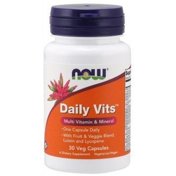 Now Foods Daily Vits Multi Vitamin and Mineral Мультивитамины 30 веганских капсул 775464 фото