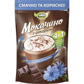 Напій розчинний Elite Health Line Мокачино з цикорієм 190 г (8718868141453) 1308646 фото