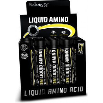 Амінокислота для спорту BioTechUSA Liquid Amino 20х25 ml Orange 689402 фото