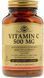 Solgar Vitamin C 500 mg 100 Vegetable Capsules 498695 фото 1