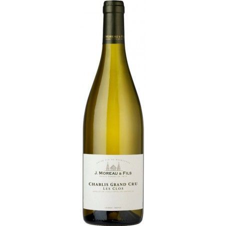 Вино J. Moreau et Fils Les Clos Chablis Grand Cru, біле сухе, 0.75л (WNF3151850027079) 831731 фото