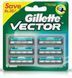Gillette Vector Сменные касеты для бритья 6 шт 1300449 фото 1