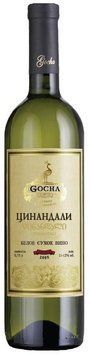 Вино Gocha Цинандалі біле сухе 0.75л 11-12% (PLK4860053011387) 660572 фото
