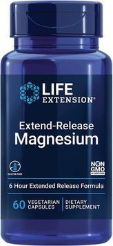 Life Extension Extend-Release Magnesium Магний пролонгированного действия 60 вегетарианских капсул 1187610 фото