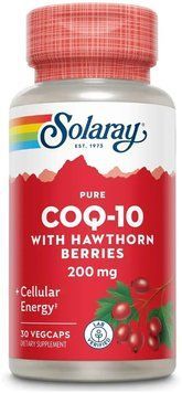 Solaray CoQ-10 200mg - 30 Veg Capsules 1452817 фото