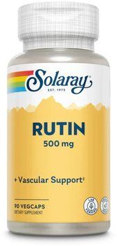 Solaray Rutin 500mg - 90 Veg Capsules 1452693 фото