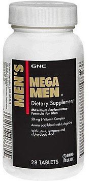 GNC Mega Men 28 caps 460610 фото