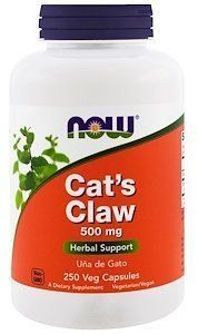 Now Foods Cat's Claw 500 mg 250 caps 417134 фото