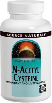 Source Naturals NAC (N-Аcetyl-L-Цистеин) 600 mg, 60 Tab 417228 фото