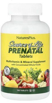 Nature's Plus Source Of Life Prenatal - 180 tabs 1468802 фото
