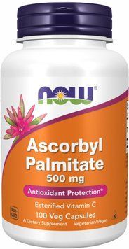 Now Foods Ascorbyl Palmitate 500 mg - 100 vcaps 1469038 фото