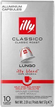 Кофе в капсулах ILLY Classico Lungo 100% Арабика 10x5.7 г (8003753158617) 1355189 фото