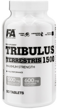 Бустер тестостерону Fitness authority Performance Line Tribulus terrestris 1500 90 tab / 30 servings 1082467 фото